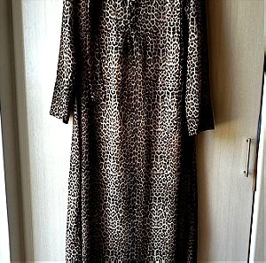 Vassia Kostara leopard dress size M