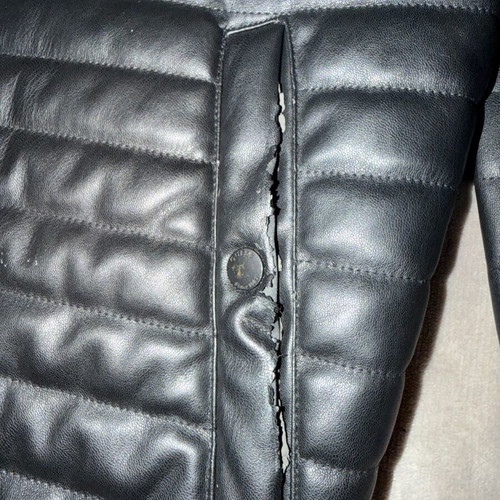 Guess leatherette jacket used for men