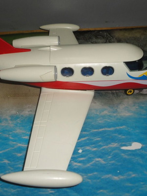 Playmobil airplane missing rear top part