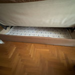 Sofa bed with storage space like new