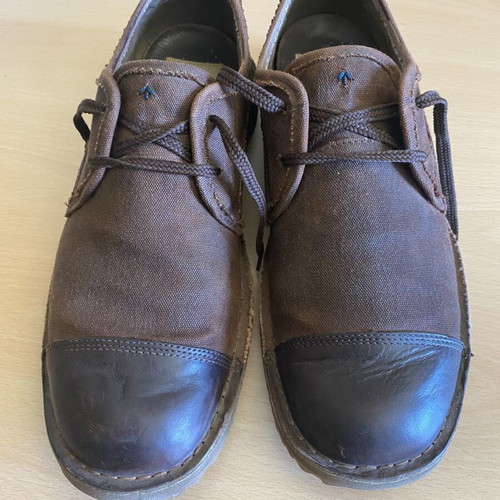 Timberland men's summer shoes like new, size 42-43, leather and fabric
