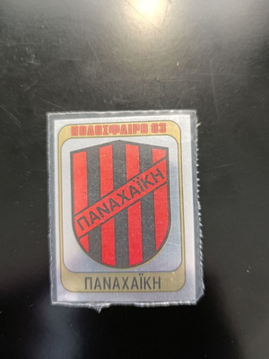 Panini Football 83 Panachaiki sticker