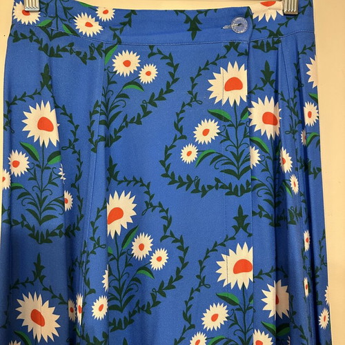 Karavan long skirt with floral print, small