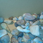 Rocks used, pack