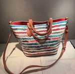 Desigual Multicolor Tote Bag with Mandala Print like new