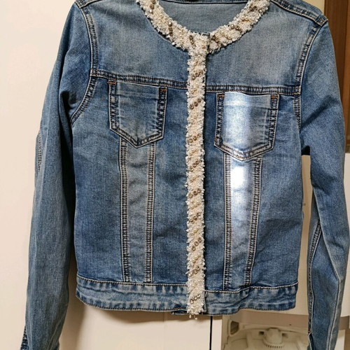 Denim jacket like new, blue, size S