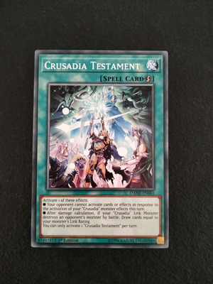 CRUSADIA TESTAMENT - DANE-EN061 (Yu-Gi-Oh)