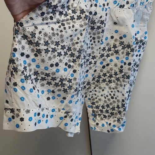 Summer Strapless One-Piece Jumpsuit like new, white, one size