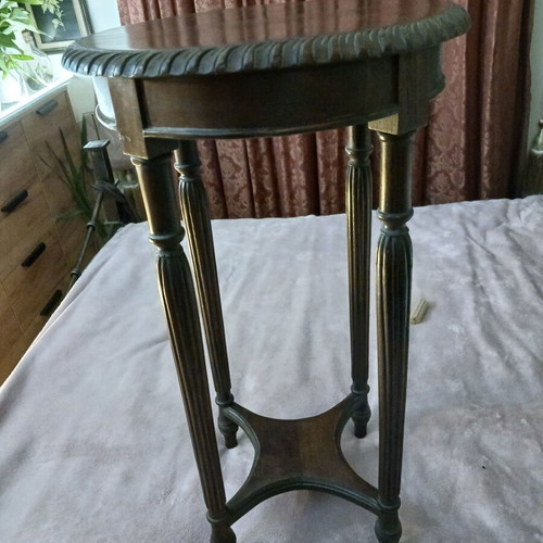 Vintage antique solid wood coffee table like new