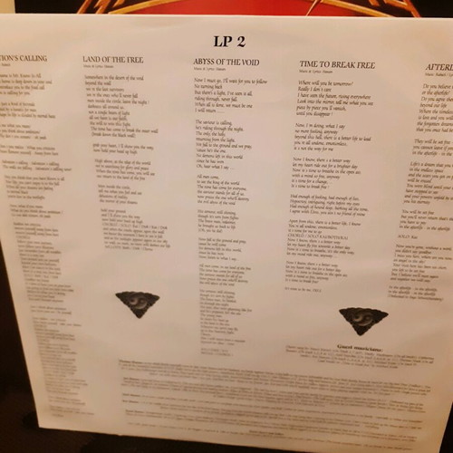 Gamma Ray Land Of The Free 2×LP used, metal