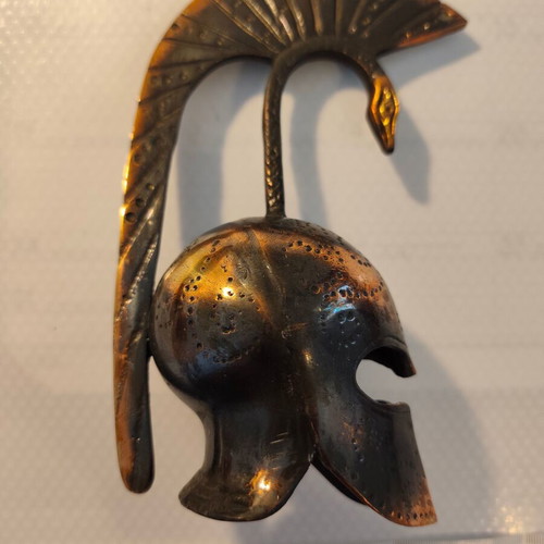 Bronze Greek Helmet decorative collectible replica