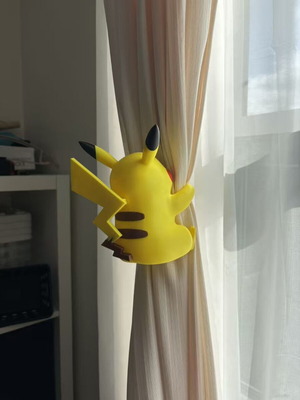 Pikachu φιγούρα για συγκράτηση κουρτίνας σαν καινούργιο