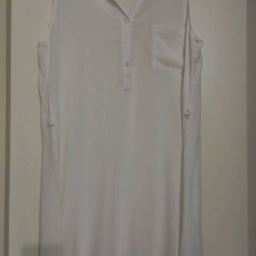 Women's dress like new, white, one size