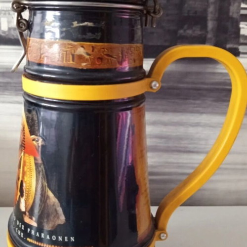 Collectible thermos like new, old German beer edition