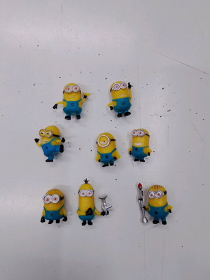Φιγούρες Minions και Despicable Me καινούργιες, σετ 8 τεμαχίων