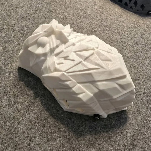 Wall light owl 3d printed new, white