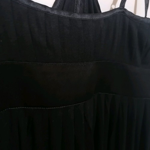 S'nob Black Strap Dress new, size S with embroidered beads