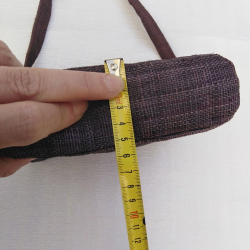 Straw Shoulder Bag new with beads and shells