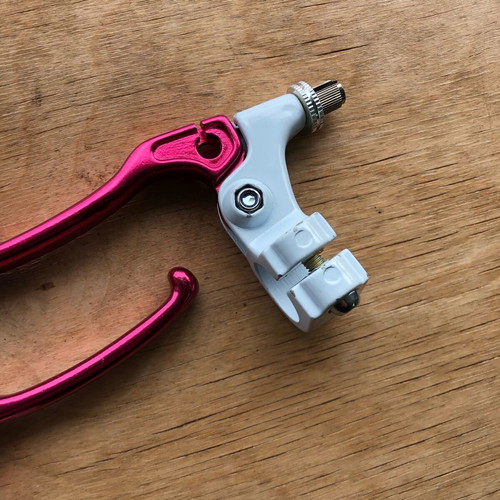 Brake levers for BMX bike pink metallic new