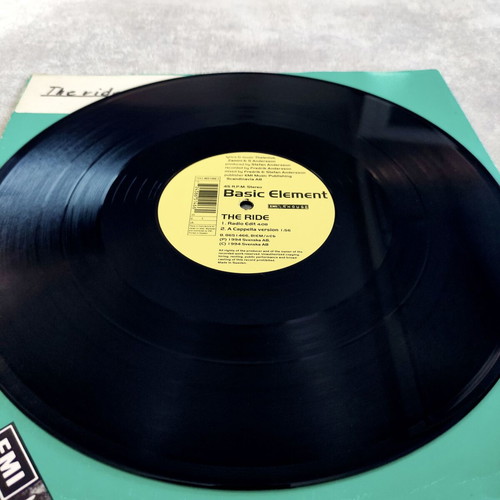 Basic Element The Ride 12'' Vinyl Maxi Single used, electronic