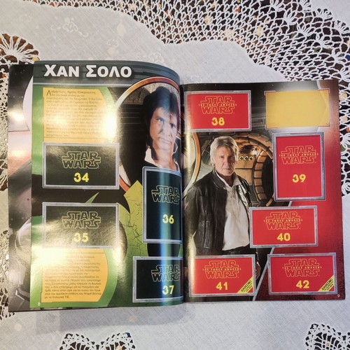Star Wars Topps Sticker Album new, The Force Awakens