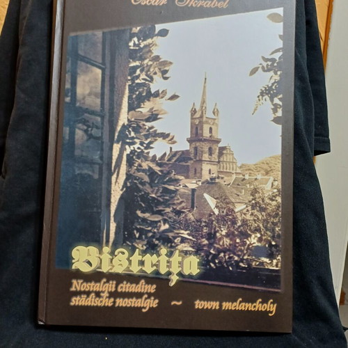 Bistrita album by Oscar Skrabel, town melancholy photobook
