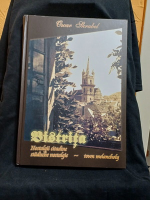 Bistrita album by Oscar Skrabel, town melancholy photobook
