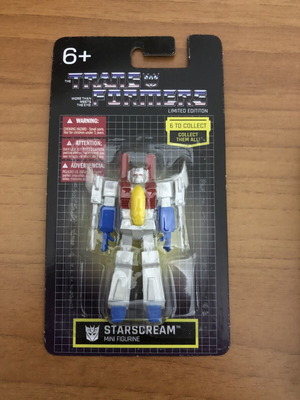 Transformers Starscream μίνι φιγούρα καινούργια, limited edition