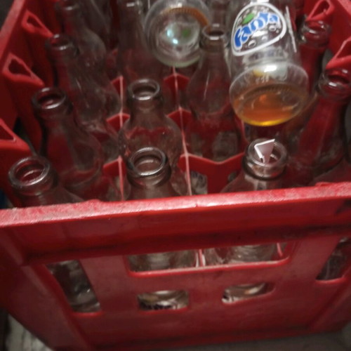 Fanta collectible bottles, pack of 24 empty