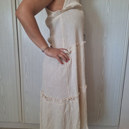 Cream dress Asos EU 36 like new