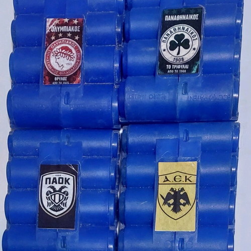 Portable coin holder 8 slots with football teams new