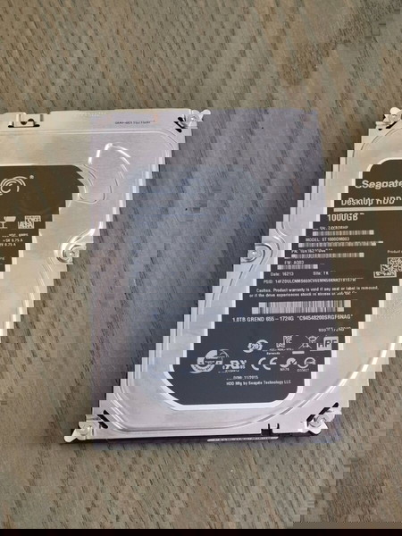 1TB SEAGATE 3.5'' 100% υγεία.