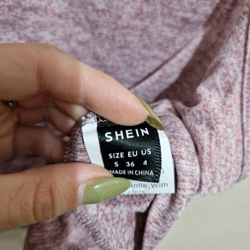 T-shirts used, pack of four, Shein and Koton, XS-S