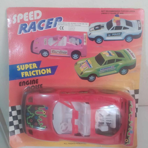 Speed racer car new, friction toy
