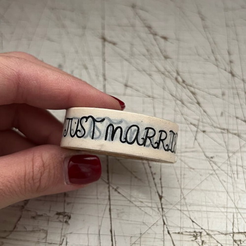 Washitape Just Married new, decorative adhesive tape
