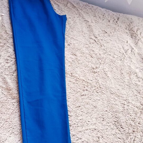 Blue royal pants like new, size S/M