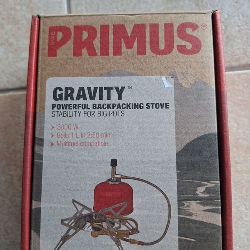 Primus Gravity gas stove used 3000W with accessories