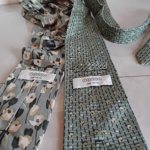 Ties used, set of two
