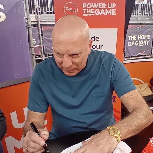 Euroleague 2026 Final Four Athens Cap Signed by Legend Nik Galis New