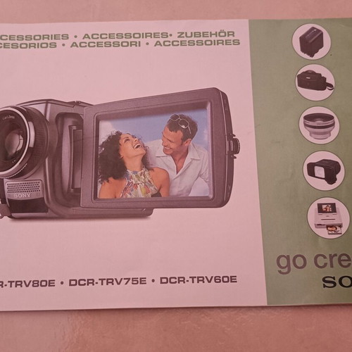 Sony camera manual like new
