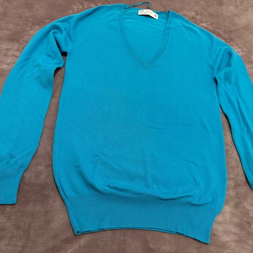 ZARA basic thin pullover size XL like new, blue