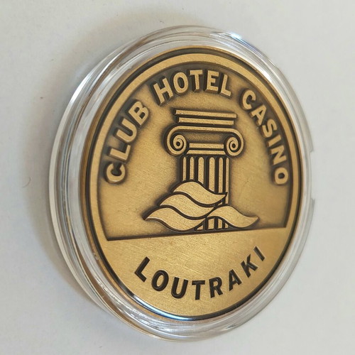 Club Hotel Casino Loutraki 30 Years Commemorative Metal Coin