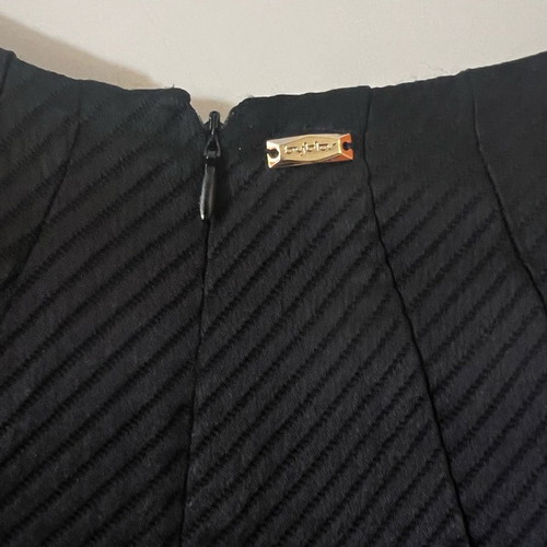 Byblos dress like new, black, viscose wool acetate blend, size S
