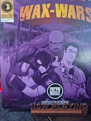 Various Wax-Wars (Purple Music) 2x12" LP in excellent condition