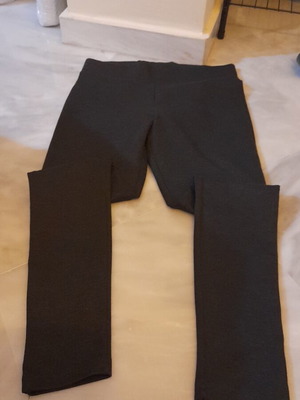 Grey anthraki leggings like new with thick waistband, size L