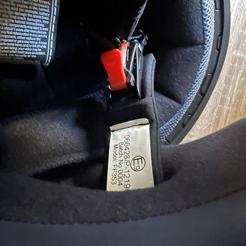 Full Face Rapid II FF353 White Helmet LS2 like new, size XS