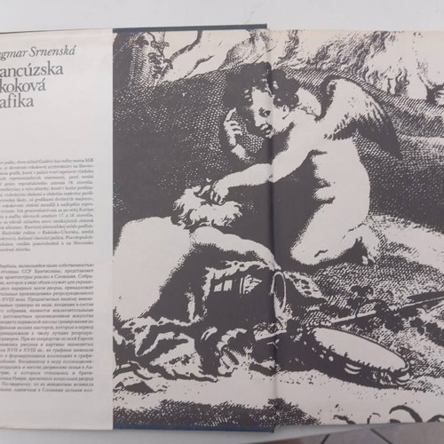 Francúzska rokoková grafika book like new, Tatran