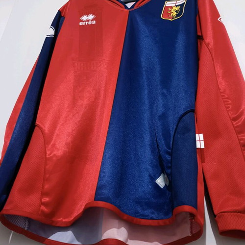 Genoa CFC Home Long Sleeve Jersey 2005-06 Used