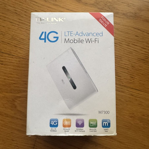 TP-Link M7300 4G LTE Mobile WiFi hotspot used