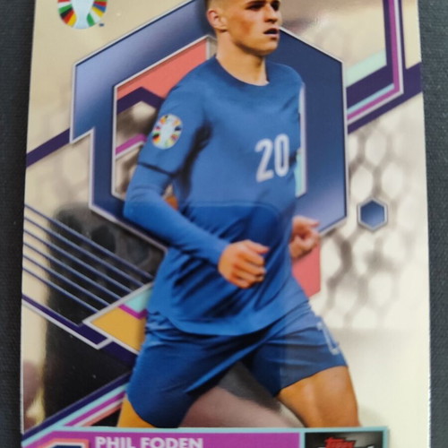 Topps Road to UEFA Euro 2024 Phil Foden card No 26 like new